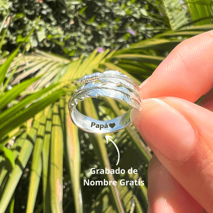 Anillo Pluma de Ángel