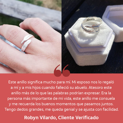 Anillo Pluma de Ángel